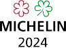 MICHELIN 2024_1 Star+Green Star_Vertical_Black